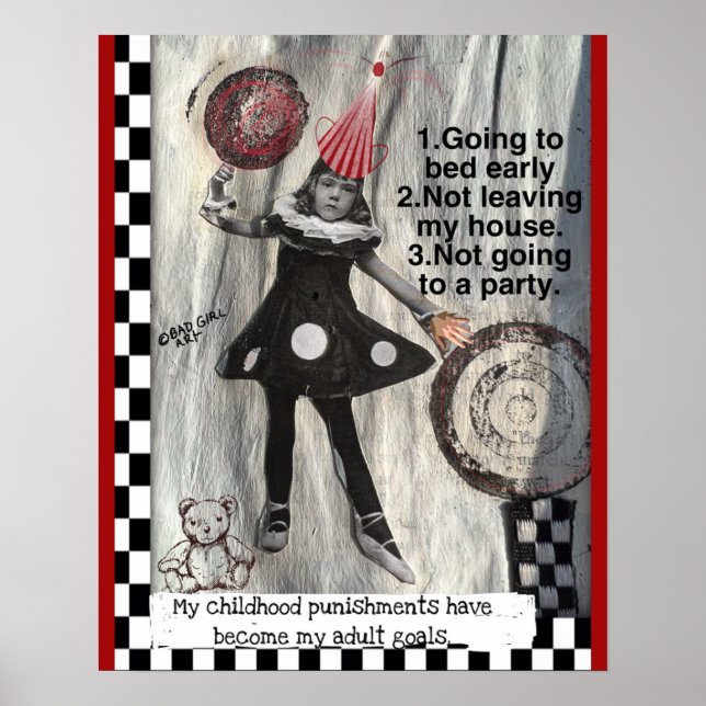  -POSTER bad girl art Poster (Front)