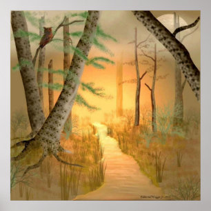 Poster Bad Moon Rising Print