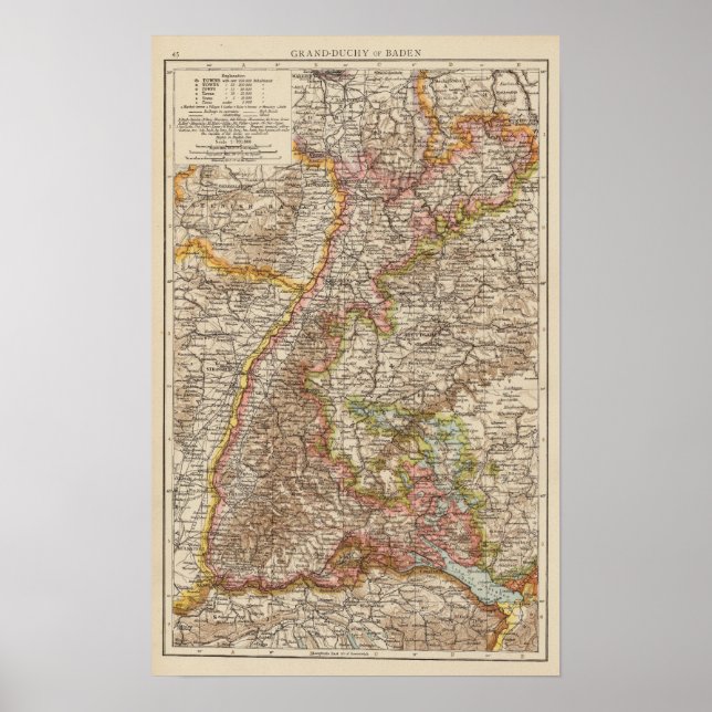 Poster Baden (Devant)