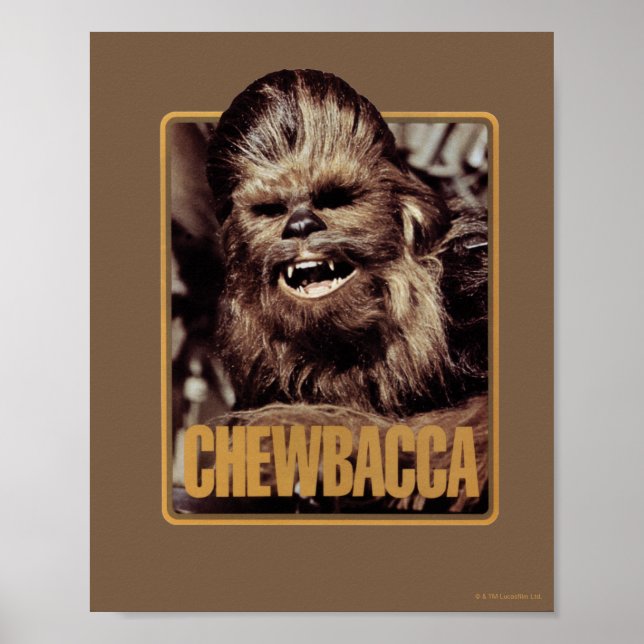 Poster Badge Chewbacca (Devant)