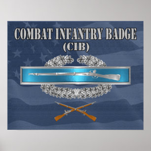 Poster Badge de l'Infanteur de combat (BCI)