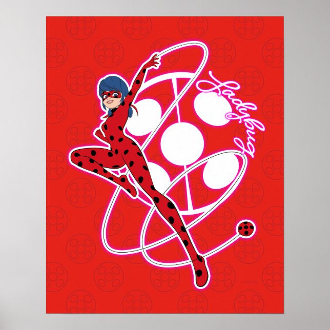 Poster Badge Miraculous Ladybug (Devant)