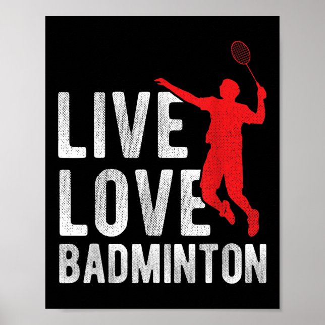 Poster Badminton  (Devant)