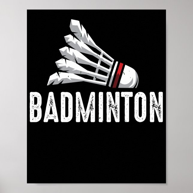 Poster Badminton (Devant)