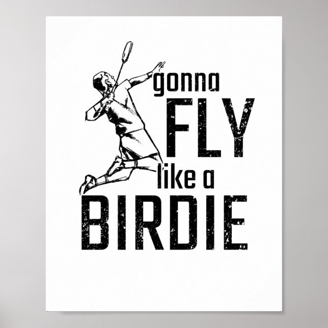 Poster Badminton (Devant)