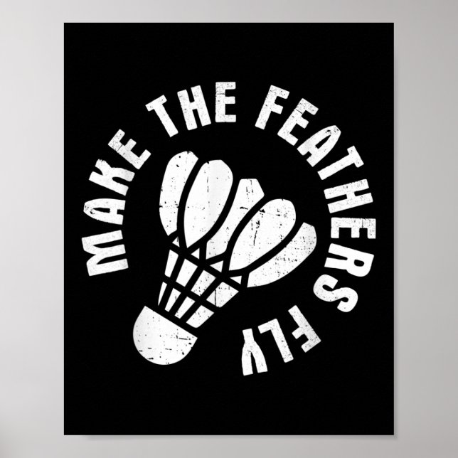 Poster Badminton 4  (Devant)