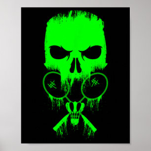 Poster Badminton Badminton Raquettes Shuttle Game Badmint