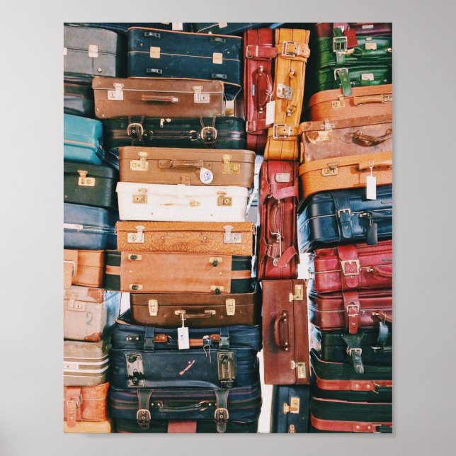 Poster Bagages vintages (Devant)