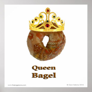 Poster Bagel de la Reine