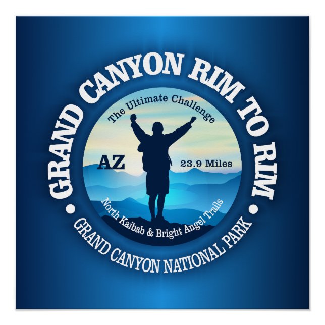 Poster Bague de grand canyon à bord (V) (Devant)