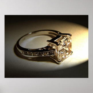 Poster Bague fiançailles