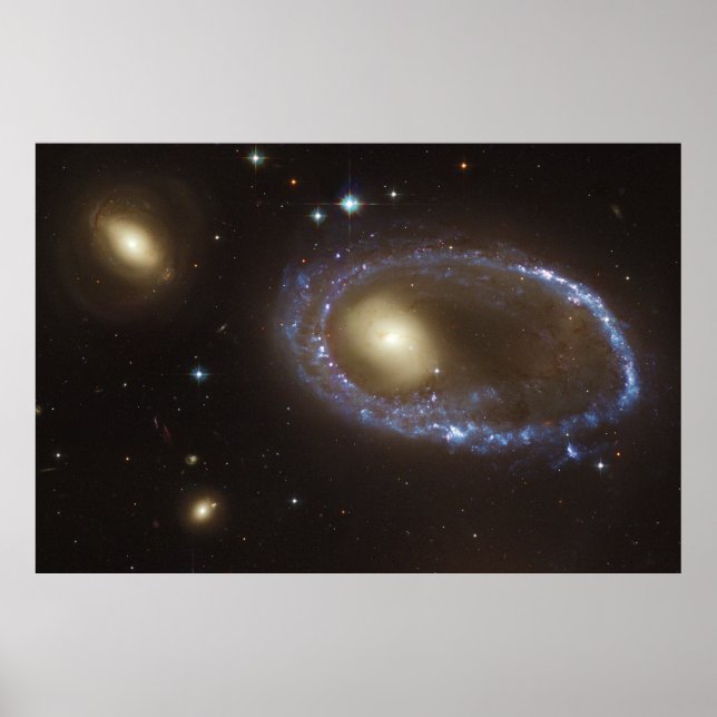 Poster Bague lenticulaire non barrée Galaxy AM 0644-741 (Devant)