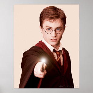 Poster Baguette de points Harry Potter