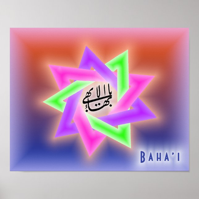 Poster Baha'i (Devant)