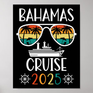Poster Bahamas Cruise 2025 Vacation Trip Correspondance F