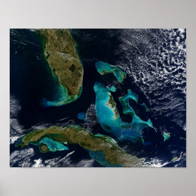 Poster Bahamas, Floride et Cuba (Devant)