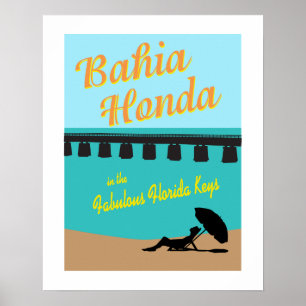 Poster Bahia Honda Florida Keys