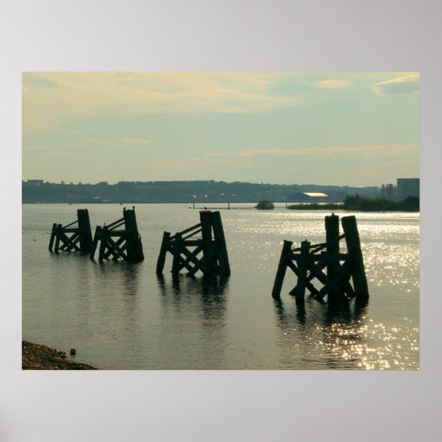 Poster Baie Cardiff (Devant)