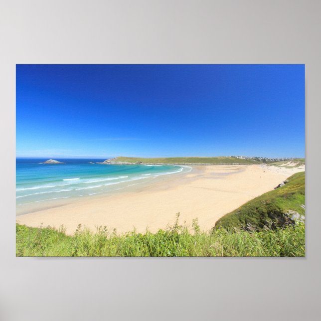 Poster Baie de Crantock (Devant)