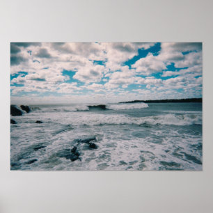 Poster Baie de Narragansett