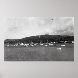 Poster Baie de Neah, vue de WA avec la photographie de