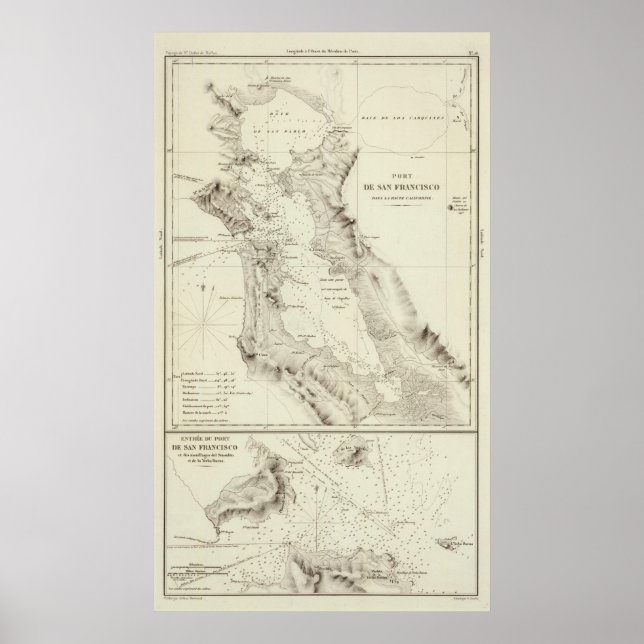 Poster Baie de San Francisco (Devant)