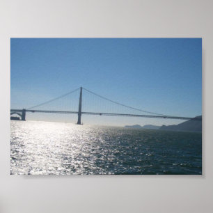 POSTER BAIE DE SAN FRANCISCO PAR D.MARQUIS