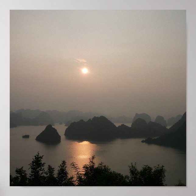 Poster Baie d'Halong (Devant)