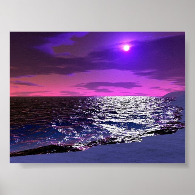 Poster Baie du soleil (Devant)