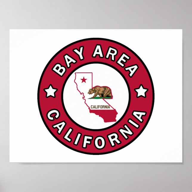 Poster Baie en Californie (Devant)