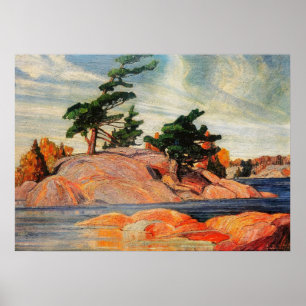 POSTER BAIE GÉORGIENNE DE L'ÎLE