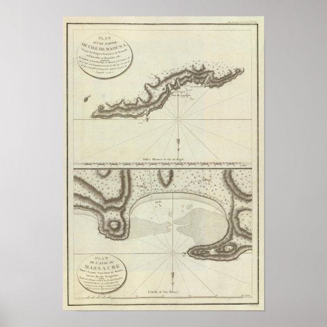 Poster Baie Massacre, Îles Samoans 2 (Devant)