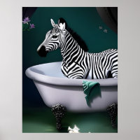 Baignoire Zèbre