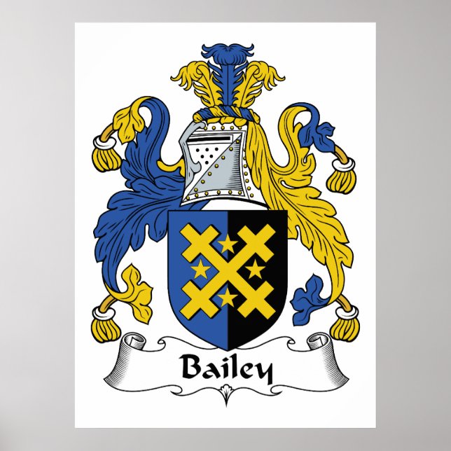 Poster Bailey Family Crest (Devant)