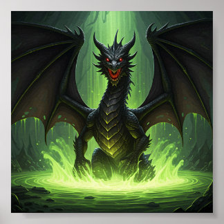 Poster Bain Acide