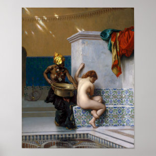 Poster Bain mauresque Jean-Lé sur Gé me ô