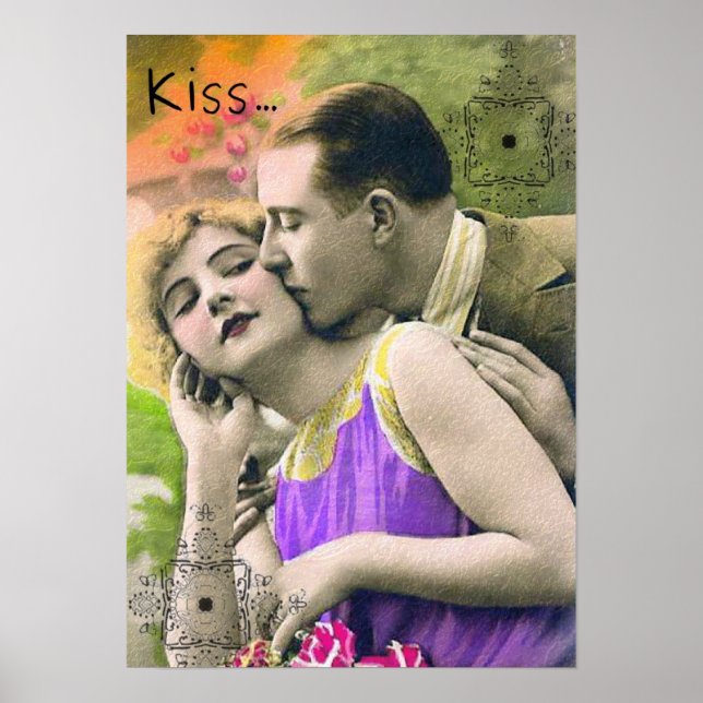 Poster Baiser (Devant)