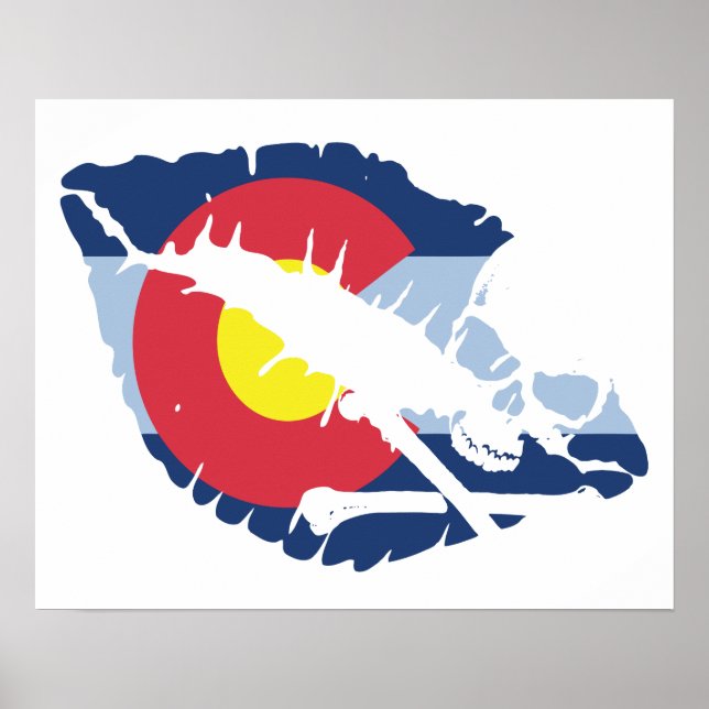 Poster baiser colorado (Devant)