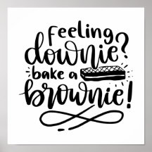 Bake a Brownie pour Baker cadeau
