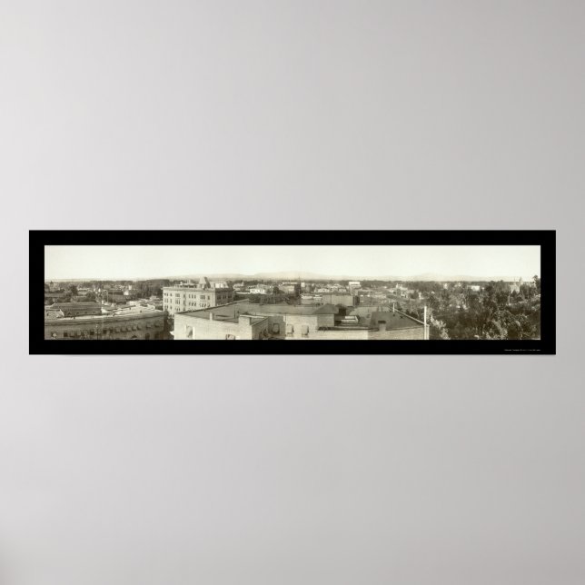 Poster Bakersfield, CA Photo 1909 (Devant)