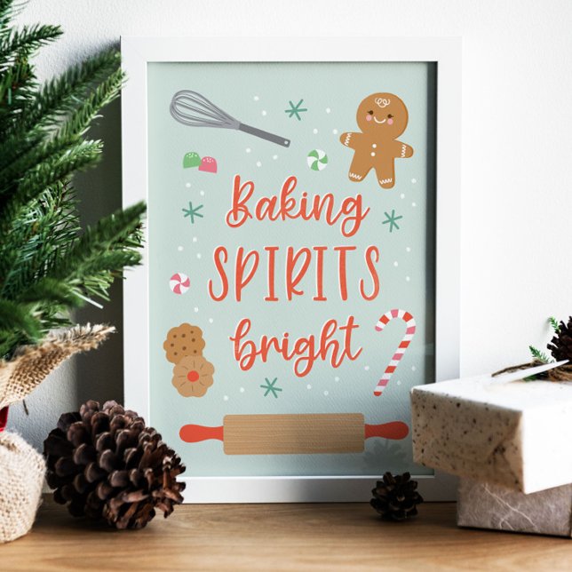 Poster Baking Spiritueux (Créateur téléchargé)