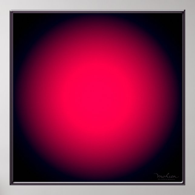 Poster Bal rouge violent (Devant)