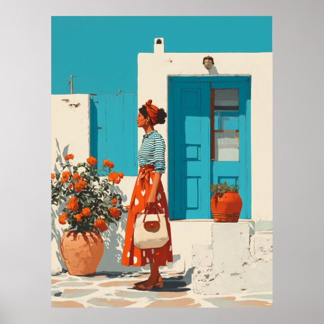 Poster Balade à la méditerranée (Devant)