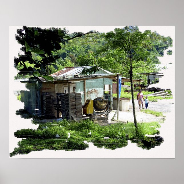 Poster Balade dans le Village (Devant)