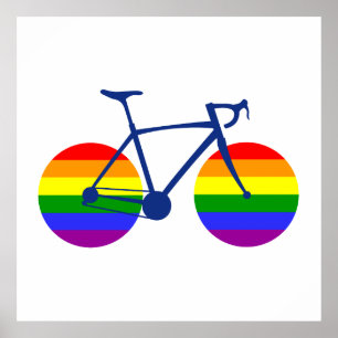 Poster Balade En Vélo Pride