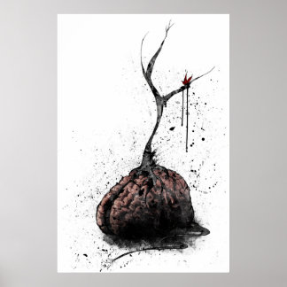 Poster Balayage des céréales