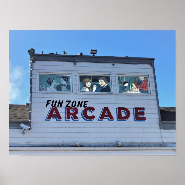 Poster Balboa Fun Zone, Newport Beach, Californie (Devant)