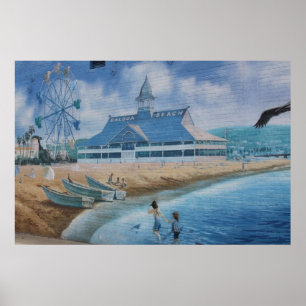Poster Balboa Island Californie