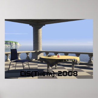Poster balcon, CIS(Theta) 2008