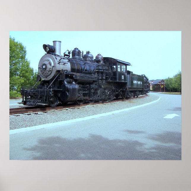 Poster Baldwin Locomotive Works # 15 - Rahway Valley RR (Devant)